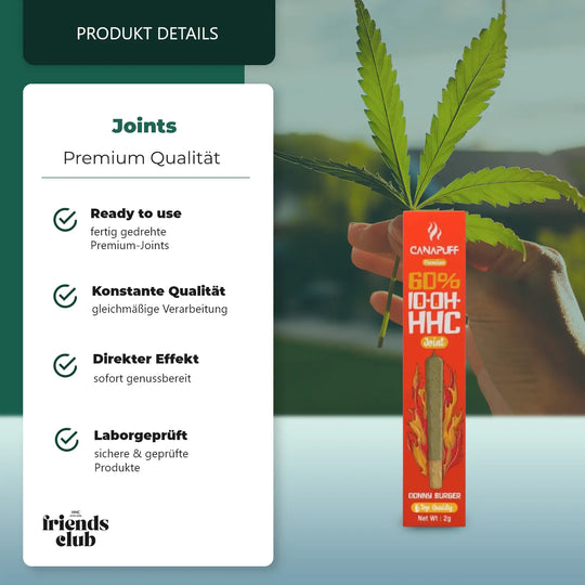 10-OH Joint Donny Burger 60% 2g-Smagro GmbH