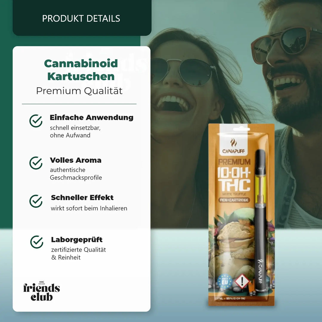 10-OH-THC Pen+Cartridge White Truffle 95% 1ml-Smagro GmbH
