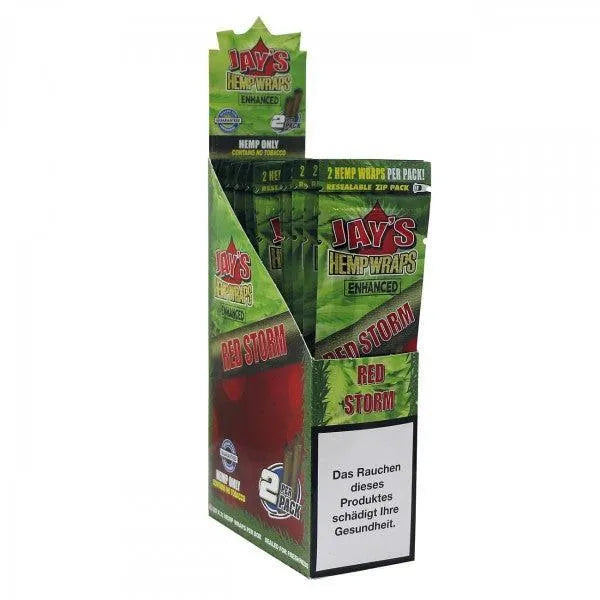 Juicy Hemp Wraps Red Storm-HHCFriends