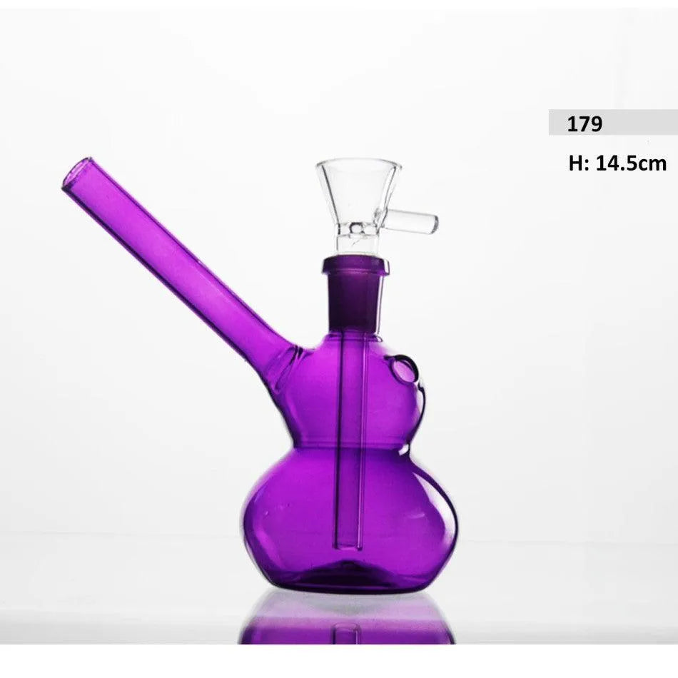 Glasbong – Lila 12cm