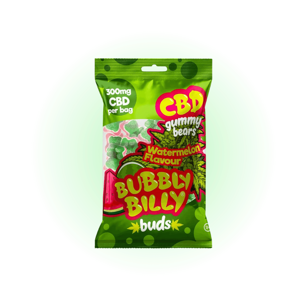 CBD Gummibärchen - Wassermelone 10 Stück 300mg