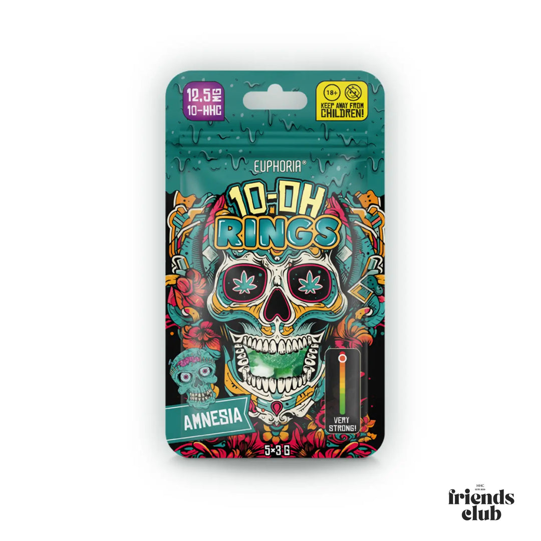 10-OH Gummibärchen Amnesia (5 Stück × 2,5 mg)-HHCFriends
