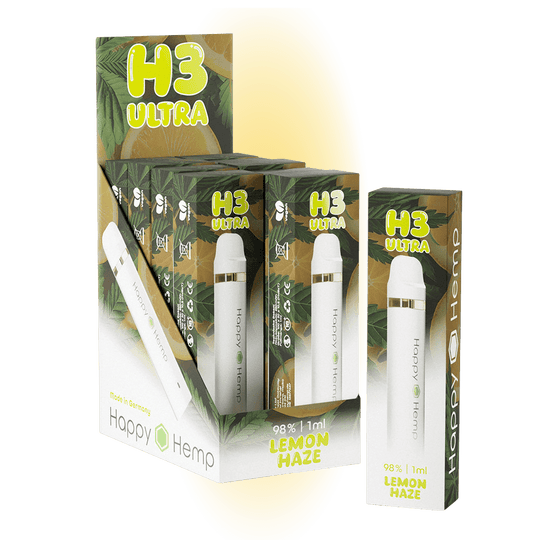 Happy Hemp H3 Ulta Super Lemon Haze 1ml Vape-Smagro GmbH