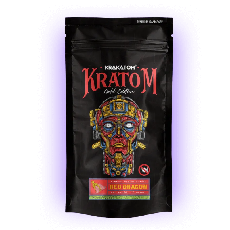 Kratom Powder Red Dragon - Gold Edition
