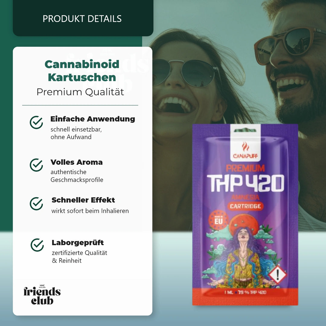 THP420 Kartusche Amnesia 79% 1ml-Smagro GmbH
