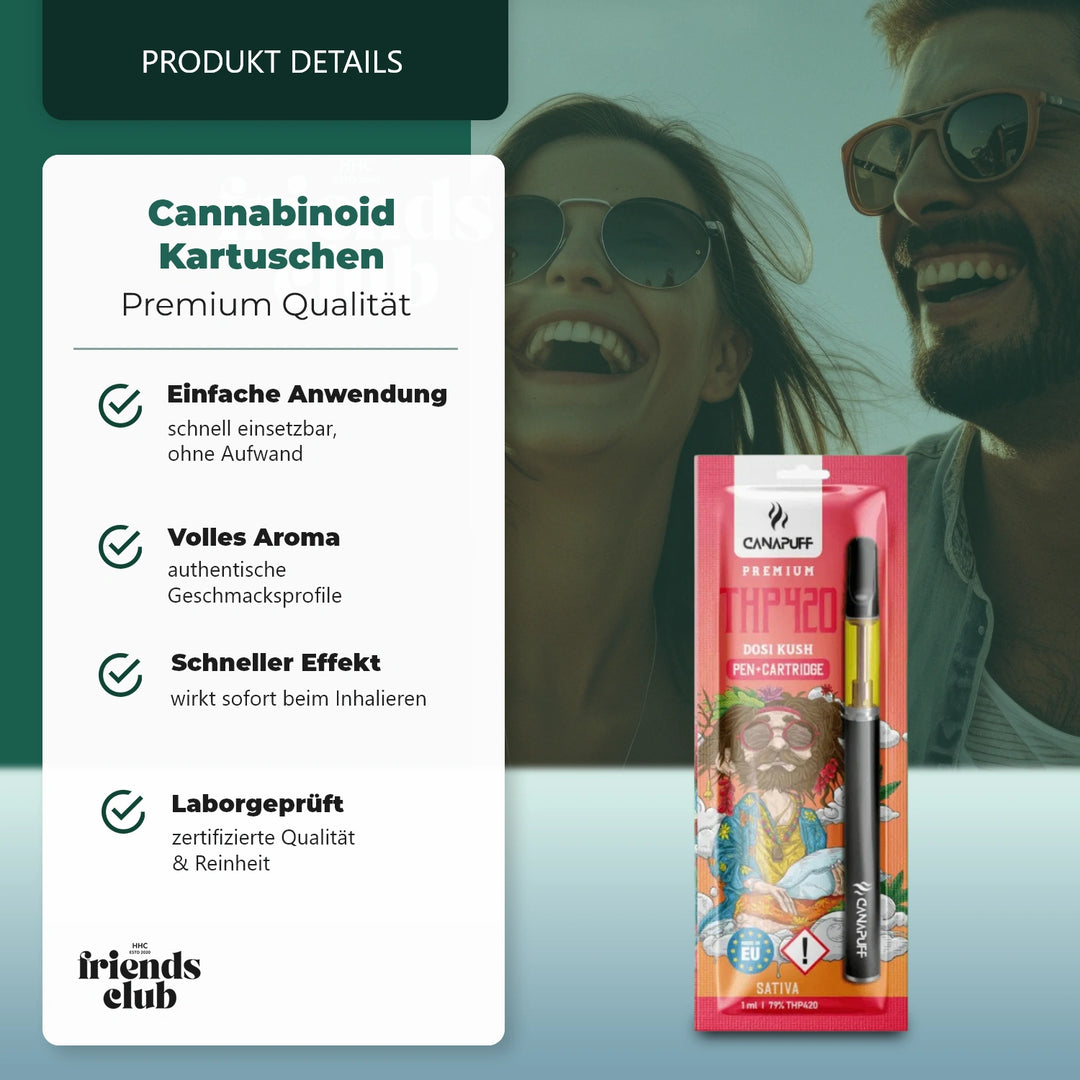 THP420 Pen+Cartridge Dosi Kush 79%-Smagro GmbH