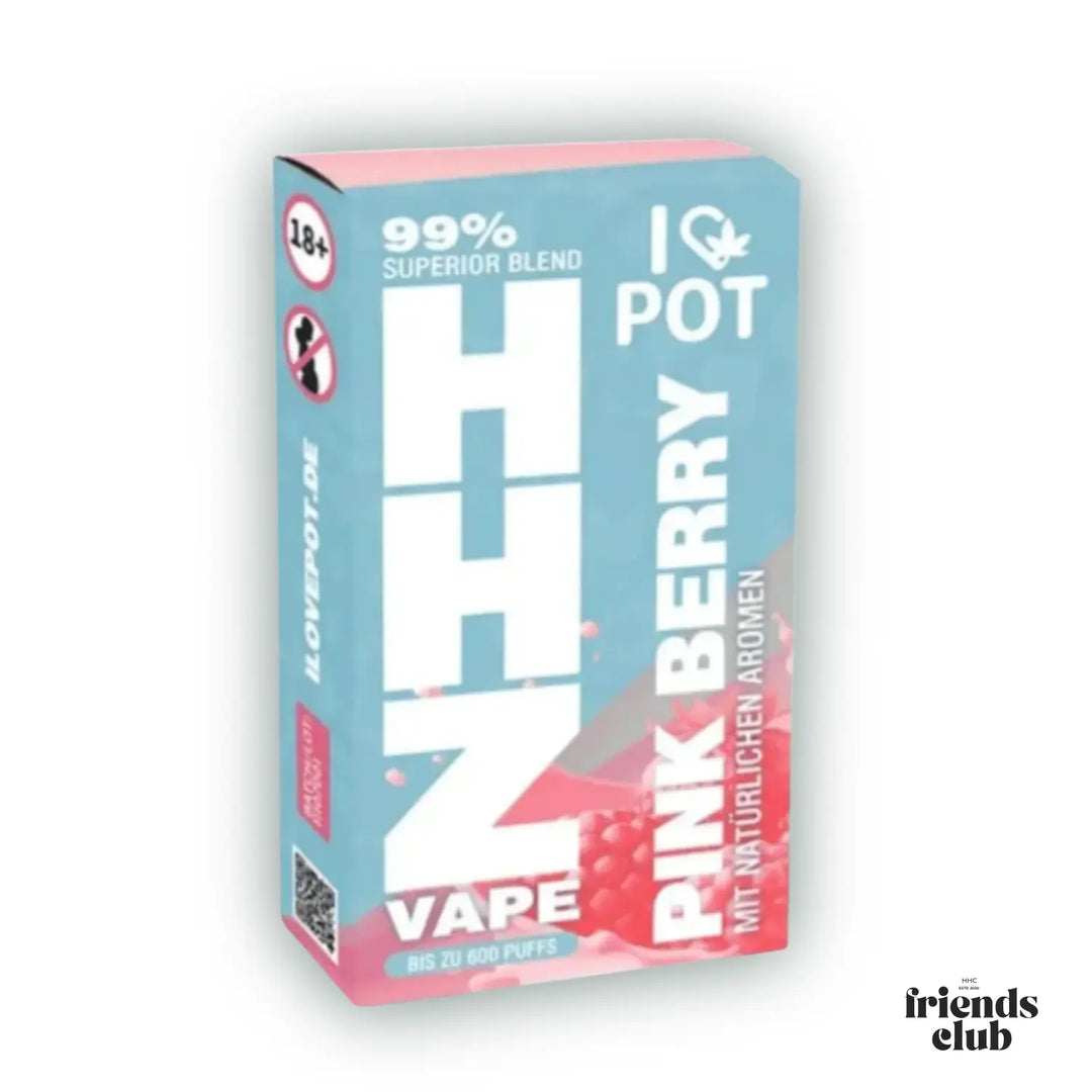 HHZ Vape Pen 95% - Pink Berry-HHCFriends