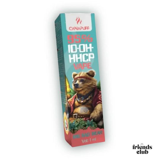 10-OH-P Vape Big Bad Bear 95% 1ml-HHCFriends