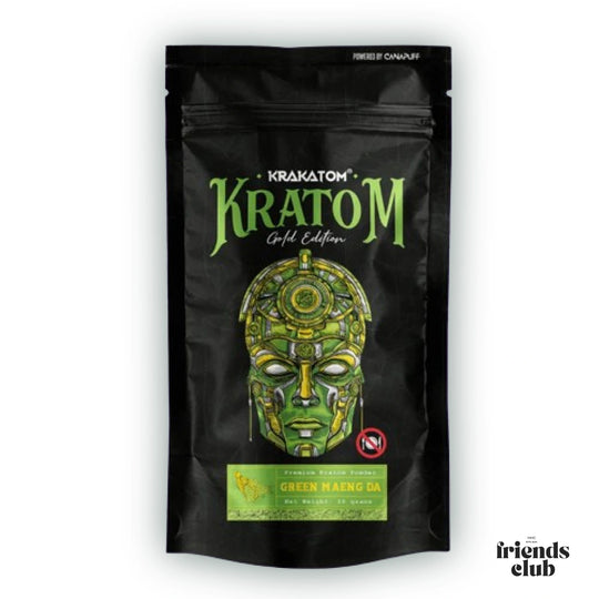 Kratom Pulver - Green Maeng Da - Gold Edition-HHCFriends