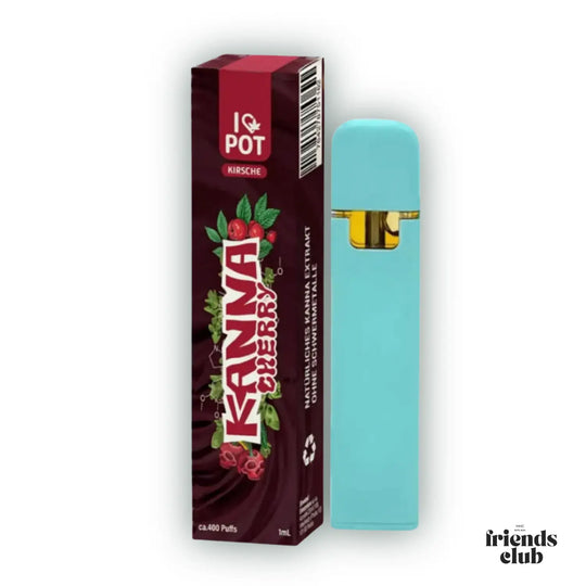 Kanna Vape Cherry 1ml - I♡POT-HHCFriends