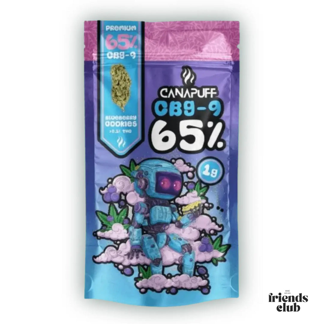 CBG9 Blüte Blueberry Cookie 65%-HHCFriends