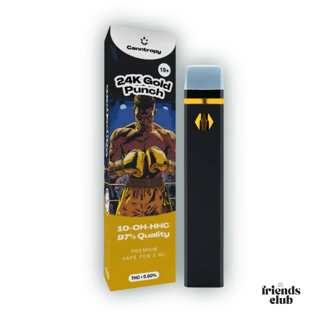 10-OH Vape 24K Gold Punch 97% 2ml-HHCFriends
