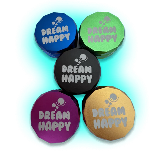 Pyramid Grinder (für HHC Blüten) - 4-teilig - Ø63mm HHCFriends