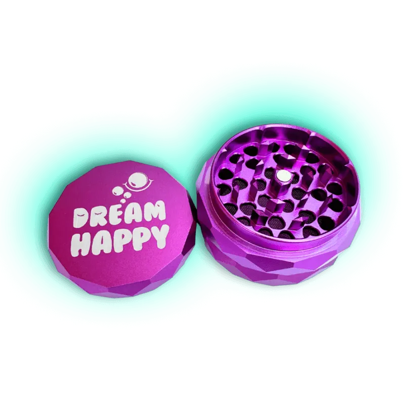 Pyramid Grinder (für HHC Blüten) - 4-teilig - Ø63mm HHCFriends