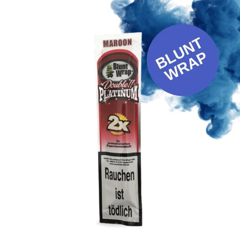 Blunt Wrap Maroon - Wet Cherry - Double Platinum