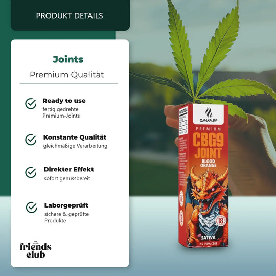 CBG9 Joint Blood Orange 50% 2g-Smagro GmbH
