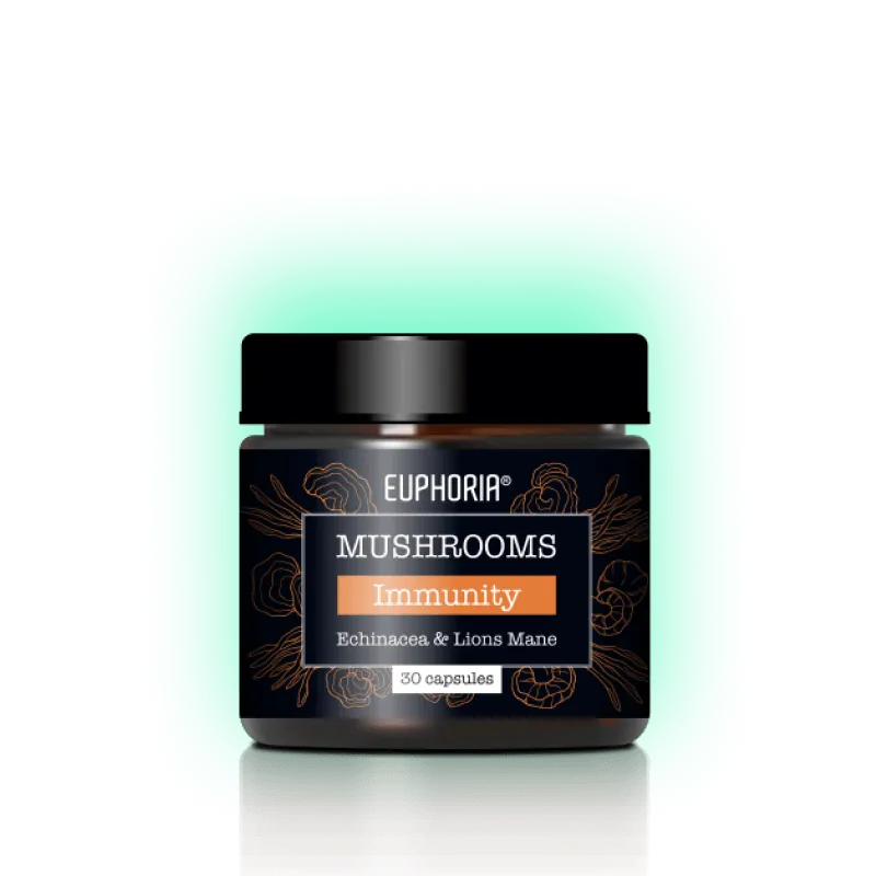 Euphoria Mushrooms Immunity Blend 30 Kapseln-HHCFriends
