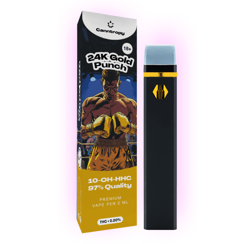 10-OH Vape  24K Gold Punch 97% 2ml