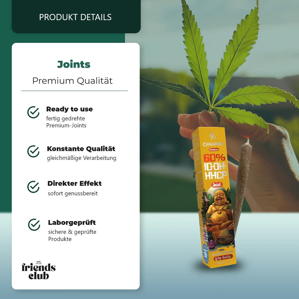 10-OH-P Joint Laughing Buddha 60 % 2g