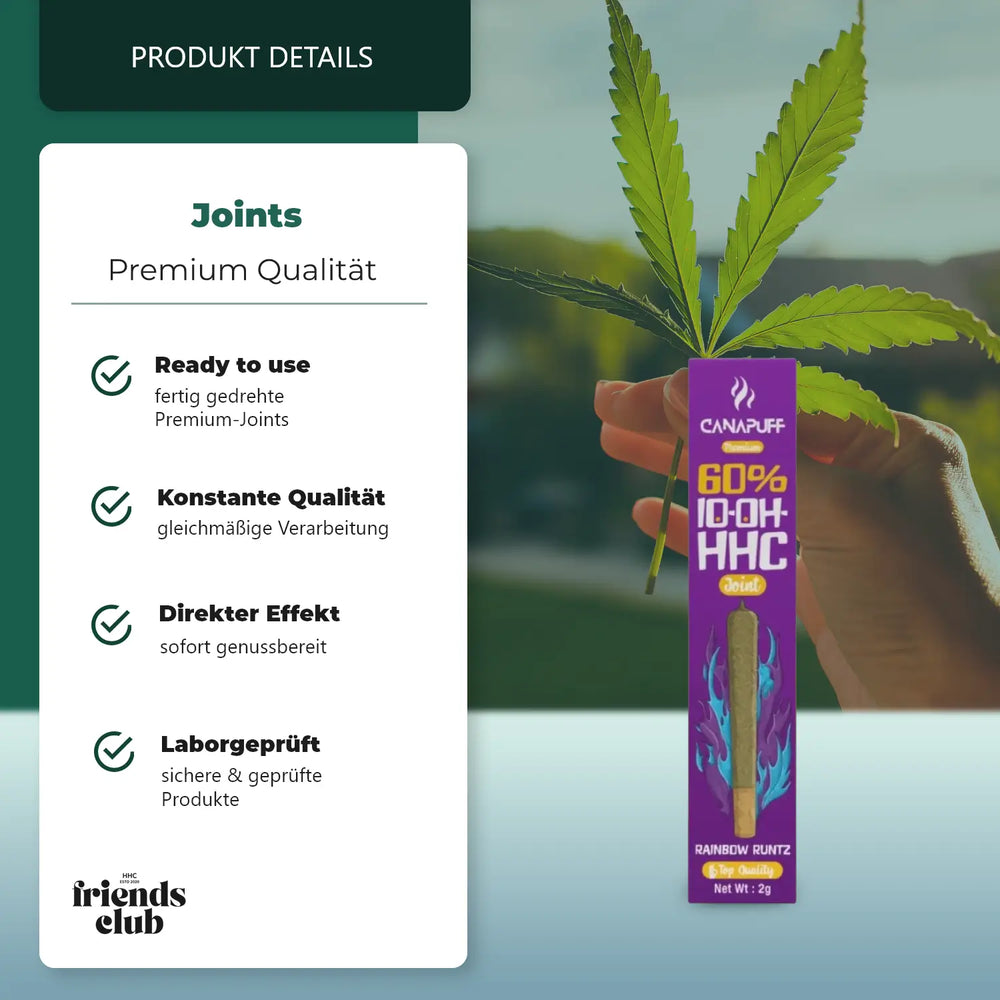 10-OH Joint Rainbow Runtz  60% 2g