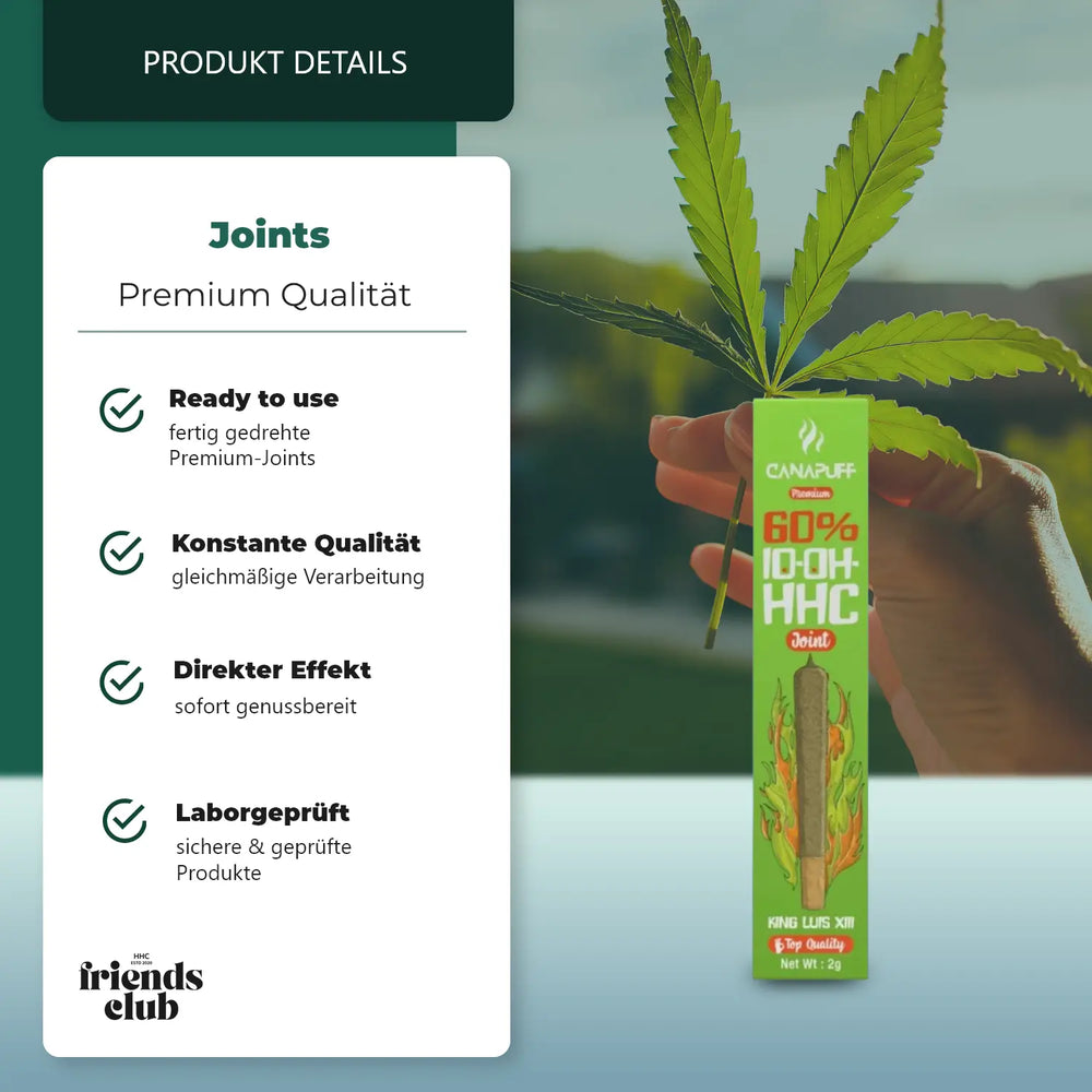 10-OH Joint King Luis XIII  60% 2g