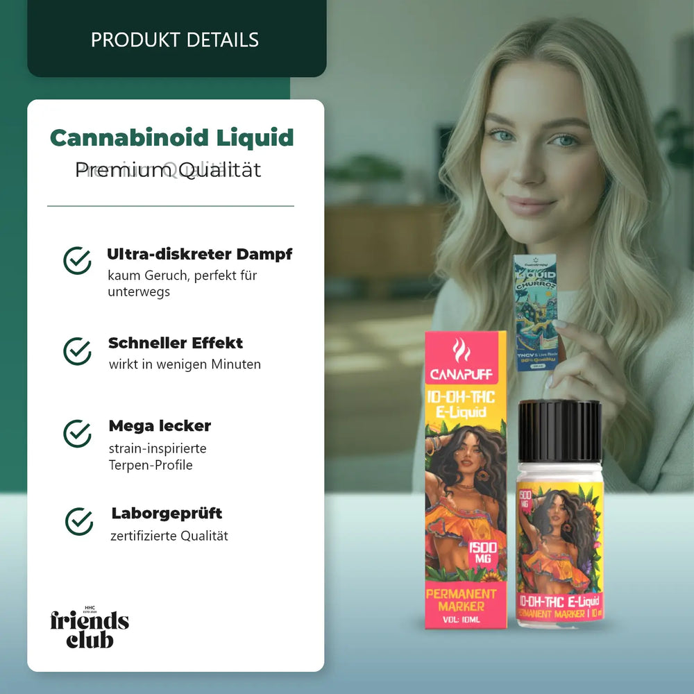 10-OH-THC Liquid Permanent Marker 1.500mg 10ml
