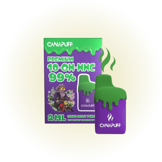 10-OH Vape  Grand Daddy Purple 99% 2ml