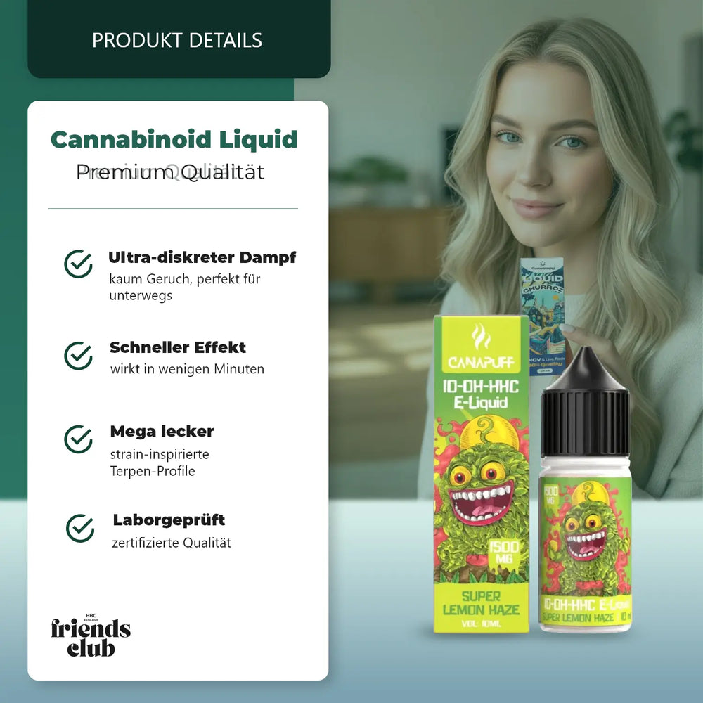 10-OH Liquid Super Lemon Haze 1.500mg 10ml
