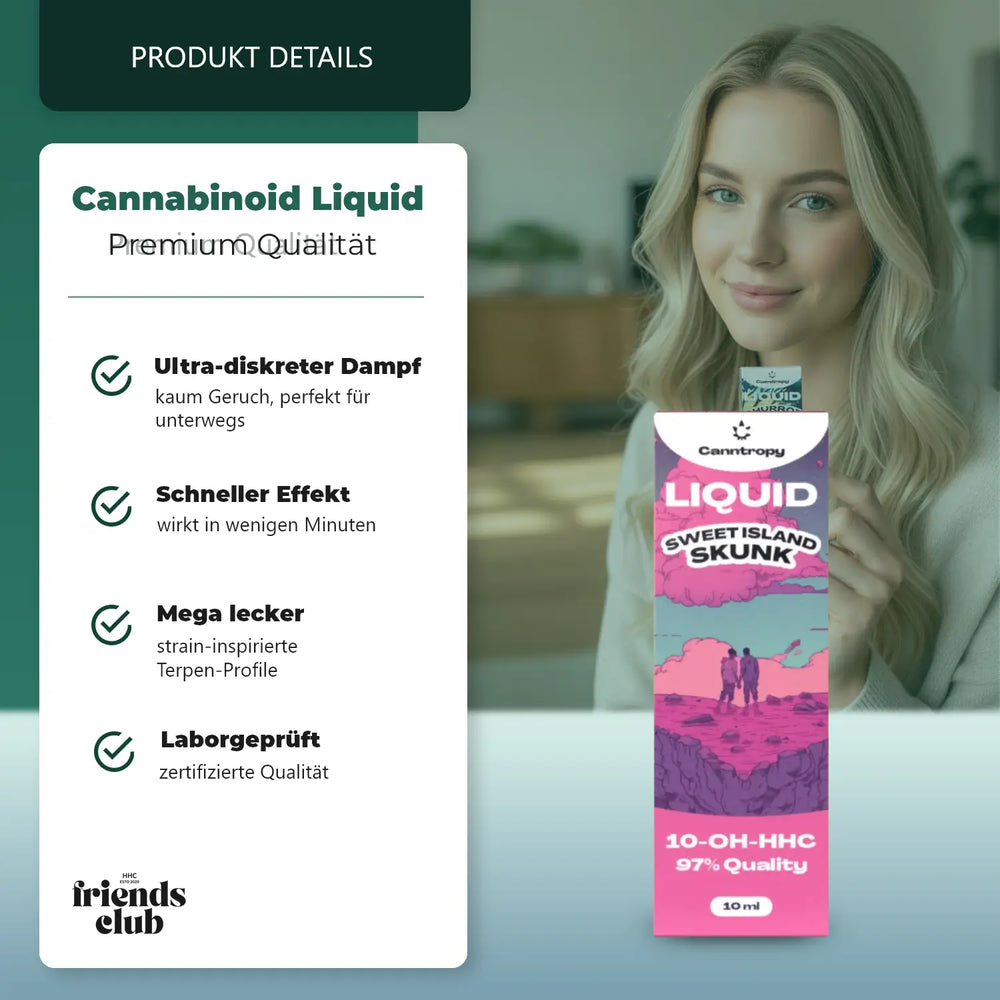 10-OH Liquid Sweet Island Skunk 97% 10ml