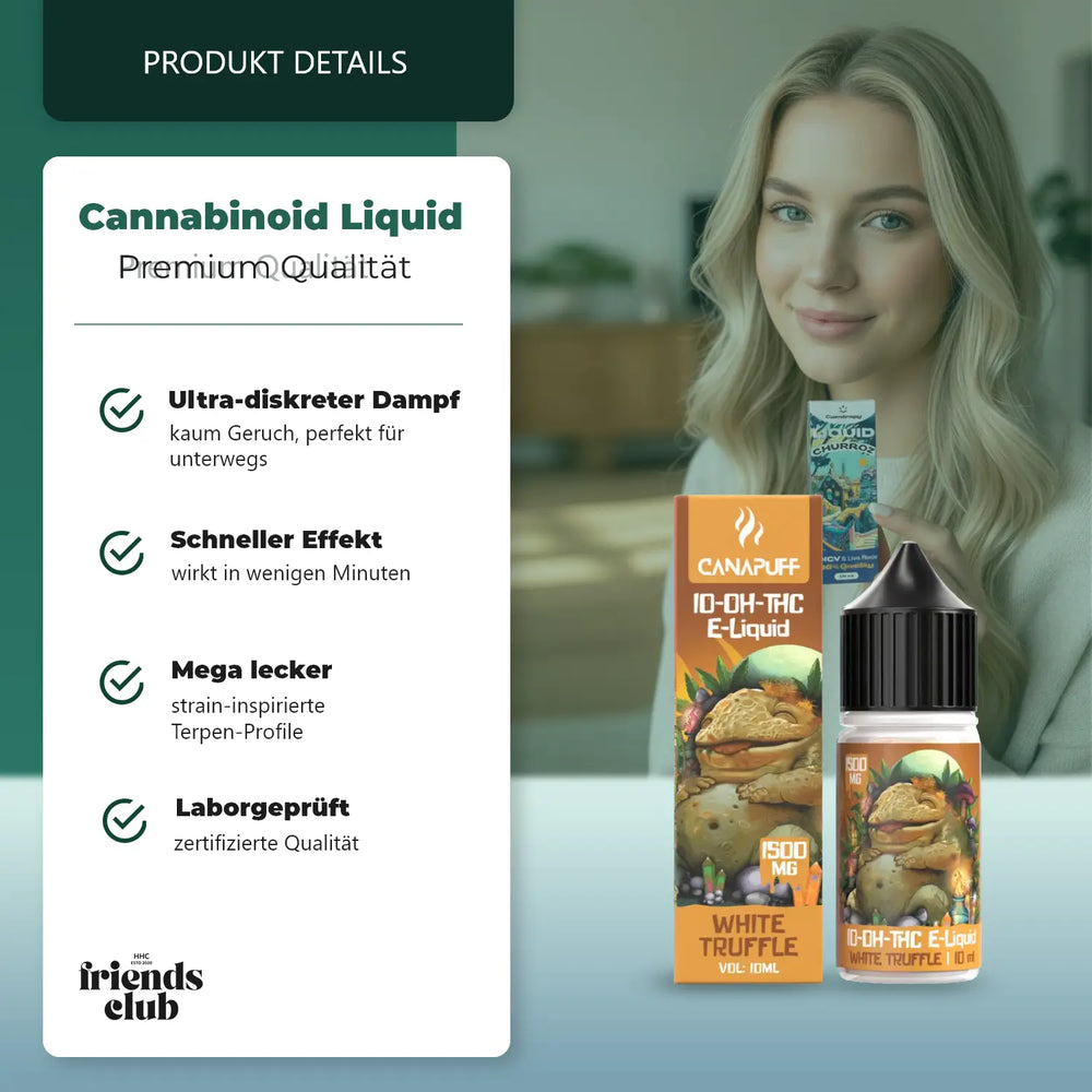 10-OH-THC Liquid White Truffle 1.500mg 10ml