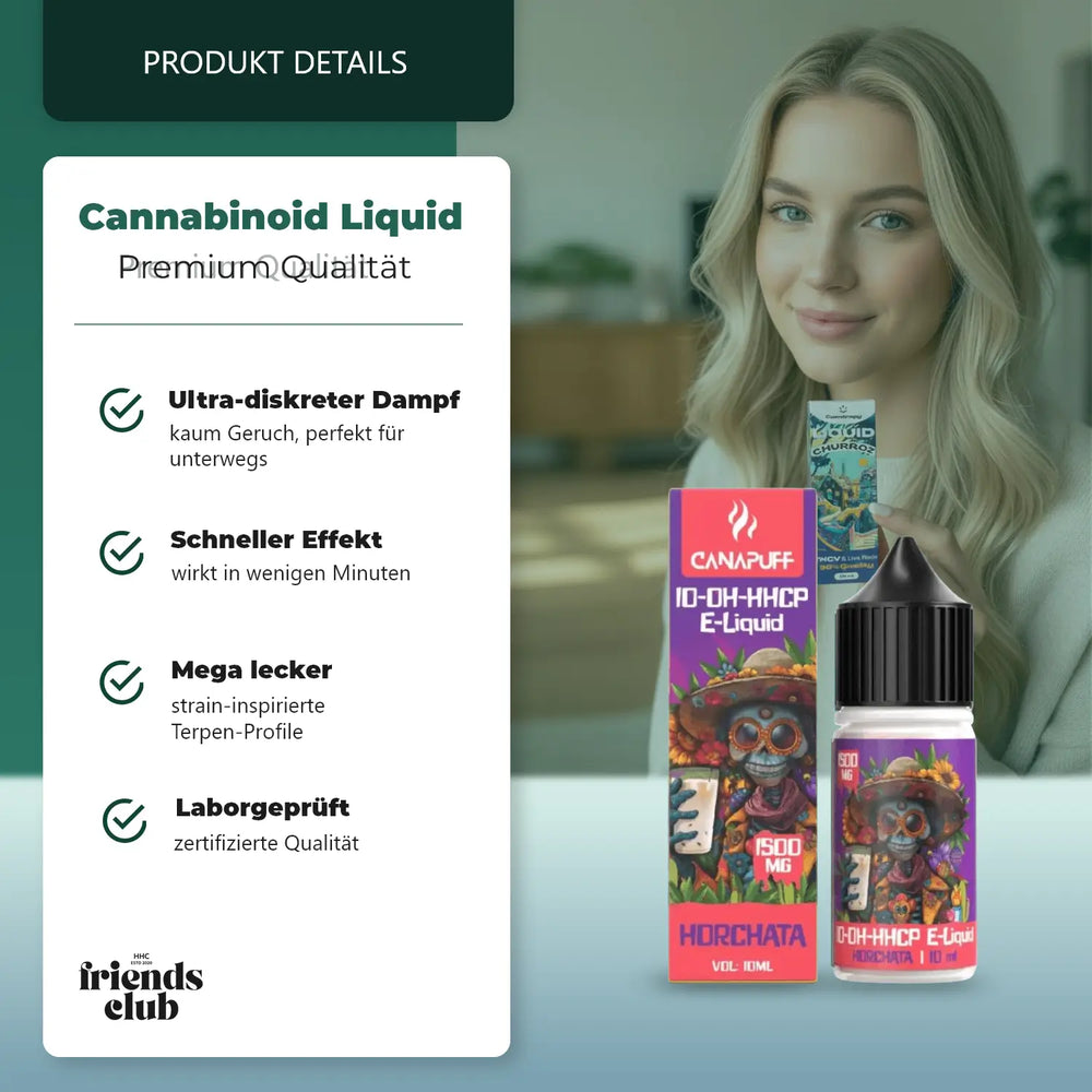 10-OH-P Liquid Horchata 1.500mg 10ml