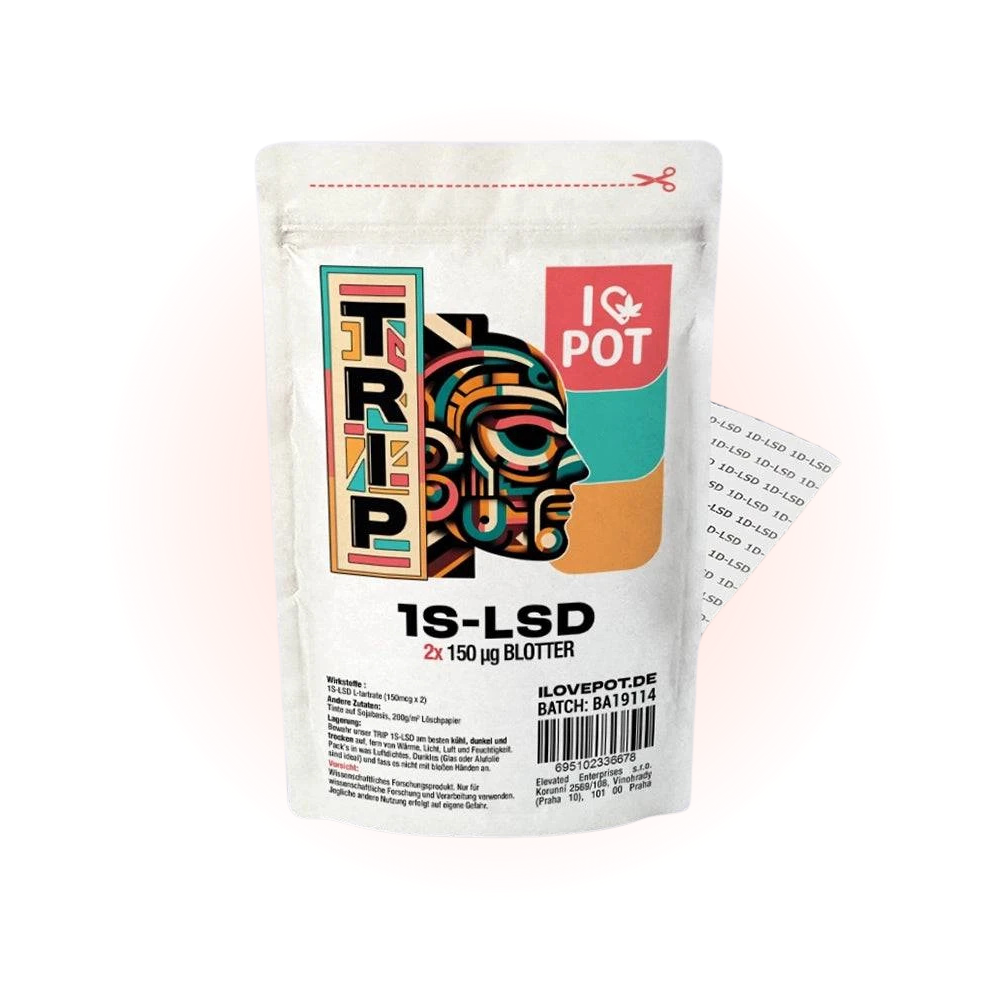 1S-LSD L-Tartrat Blotter – 2 × 150 mcg