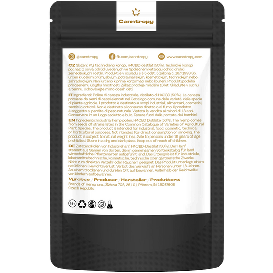 THCJD Hash Rückseite – Produktansicht