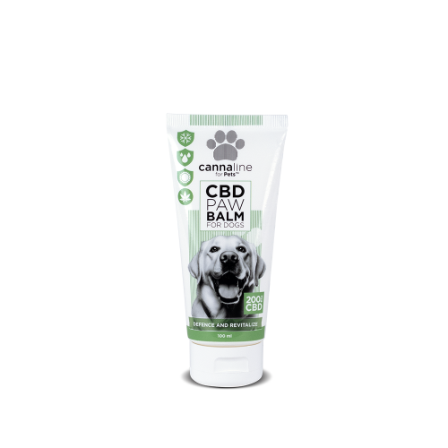 Cannaline CBD Pfotenbalsam für Hunde – 200 mg CBD