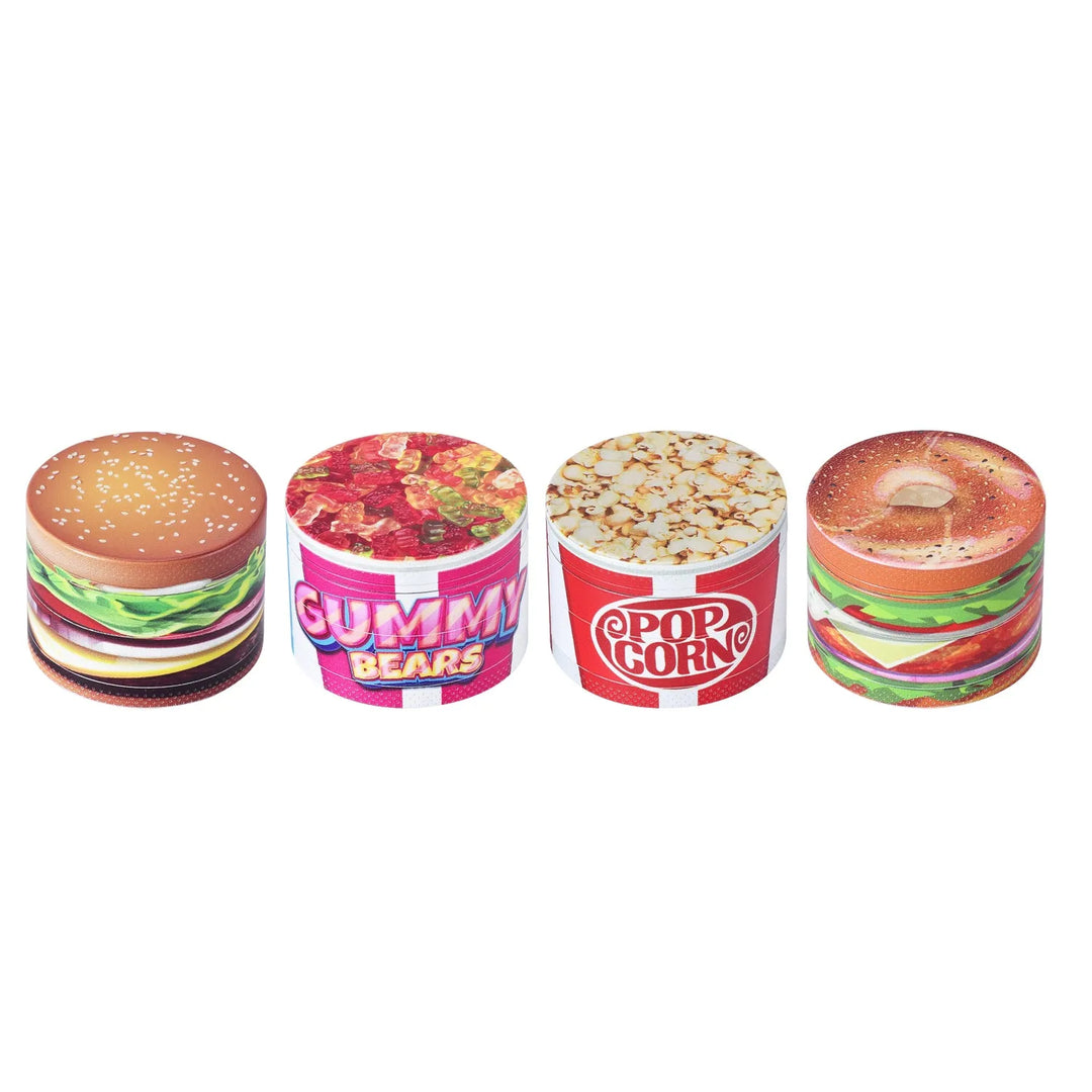 Grinder 4-teilig – Food Edition