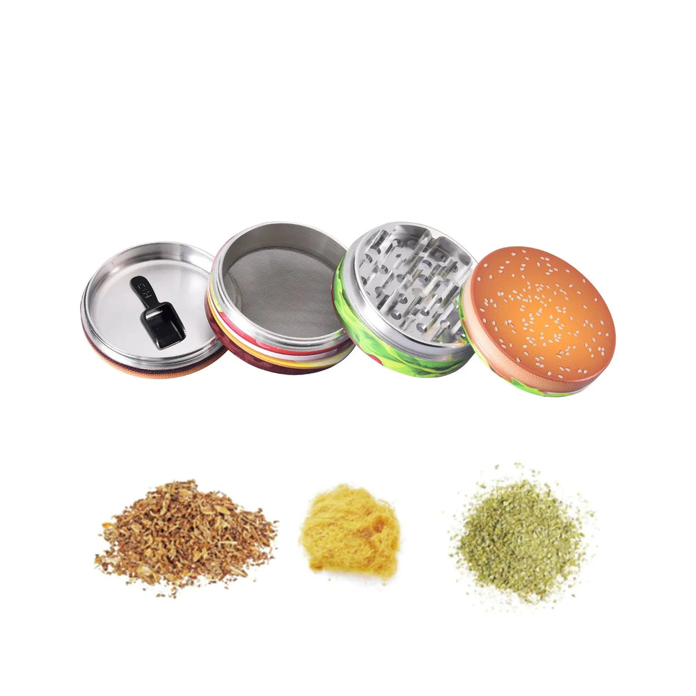 Grinder 4-teilig – Burger Design