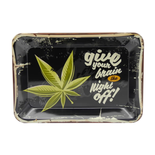 Metal Roll Tray Give your Brain
