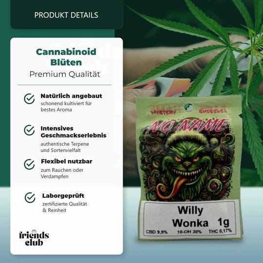 10-OH Blüte Willy Wonka