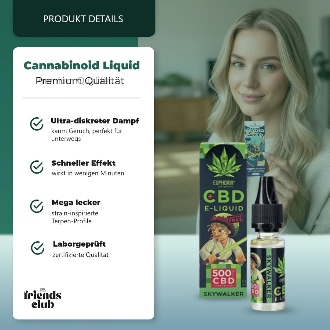 CBD E-Liquid Skywalker OG 500 mg 10ml
