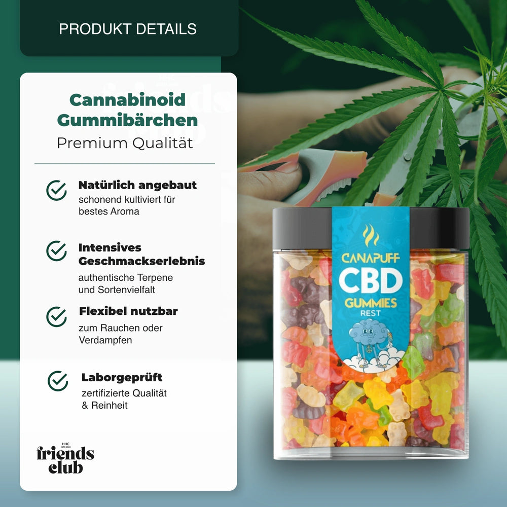 CBD Gummies Rest 10 Stück