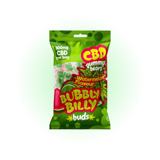 CBD Gummibärchen - Wassermelone 10 Stück 300mg