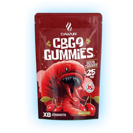 CBG9 Gummibärchen Sour Cherry 5Stück