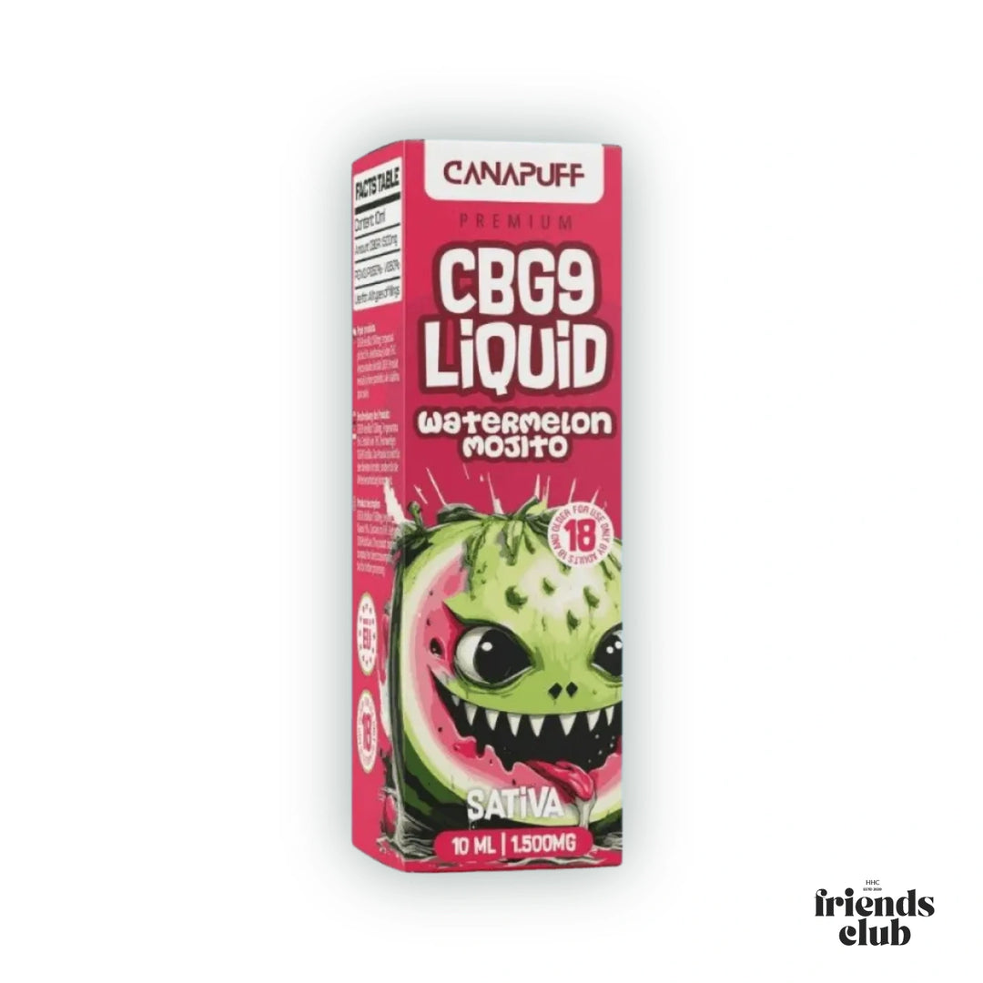 CBG9 Liquid 1.500mg - Watermelon Mojito 10ml-Smagro GmbH
