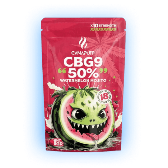 Canapuff - Watermelon Mojito 50% - CBG9 Blüten