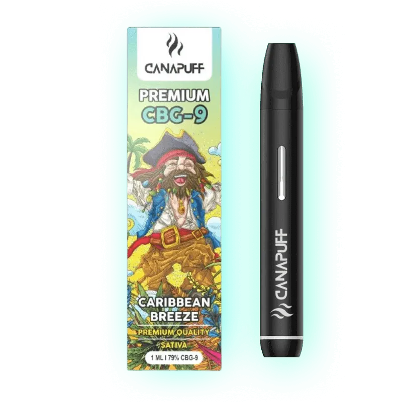CBG9 Vape Caribbean Breeze 79% 1ml