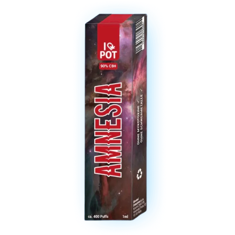 CBH Vape Amnesia 90% I♥Pot