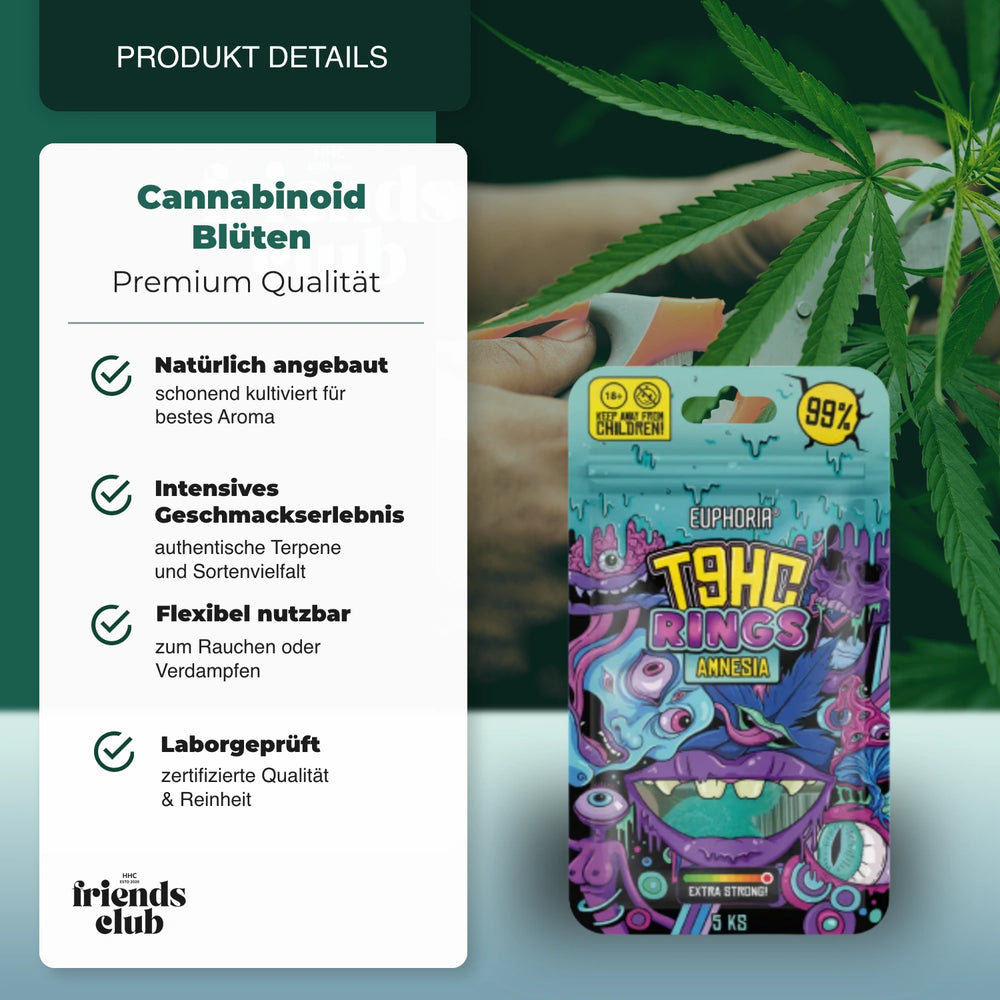 T9HC Gummies – Amnesie (5 Stück) - hhcfriends
