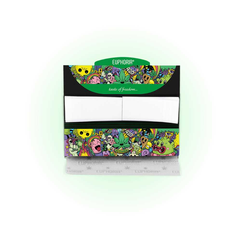 Euphoria Mystical Rolling Papers – Kingsize Slim + Filter