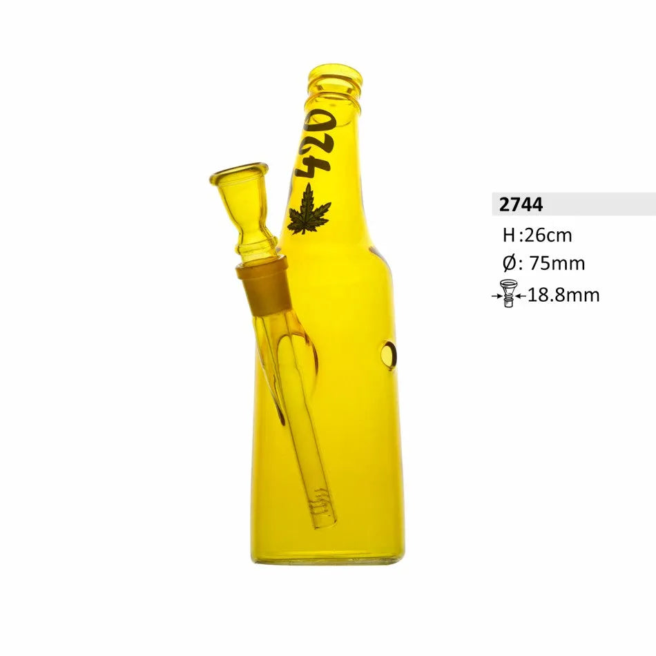 Glasbong „420 Leaf“ – 26 cm-Smagro GmbH
