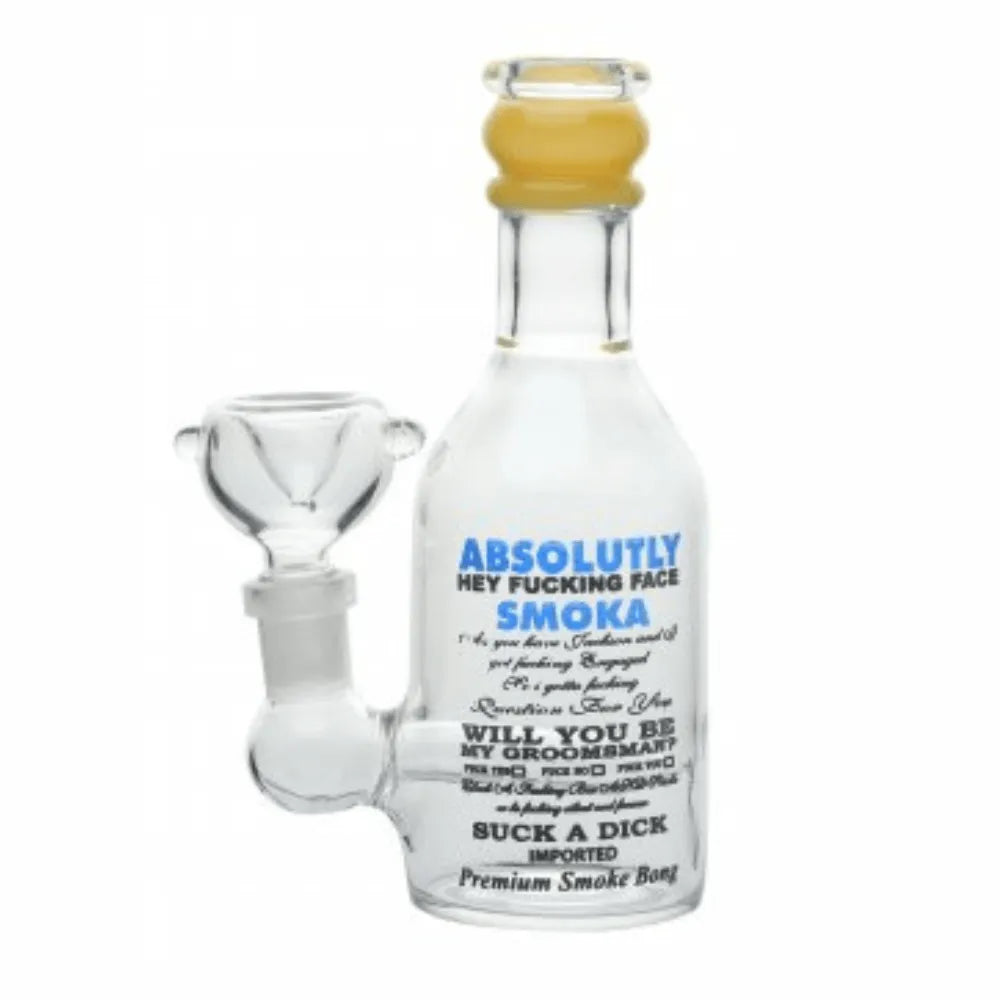 Glasbong "Absolute Wodka" – 16 cm
